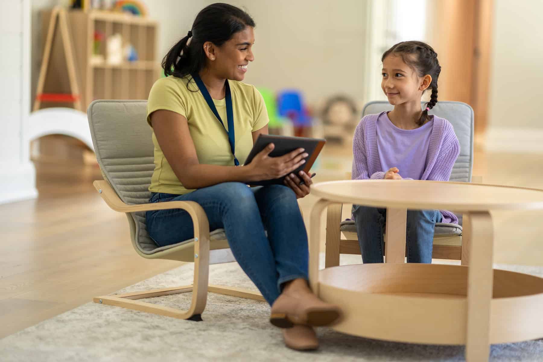 children's counselling session